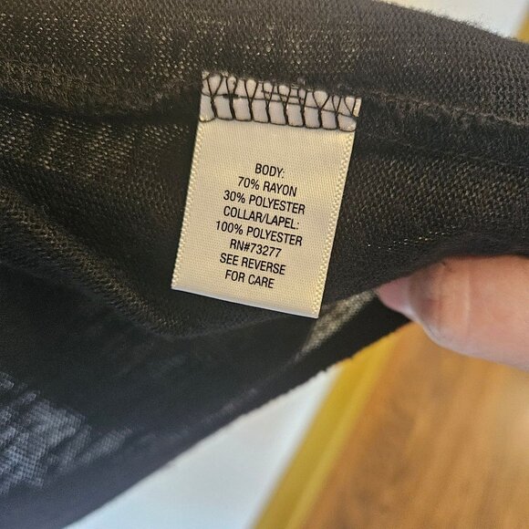 Black Bigfoot Hoodie With American Flag Mountain Design men's XL polyester - Picture 6 of 11